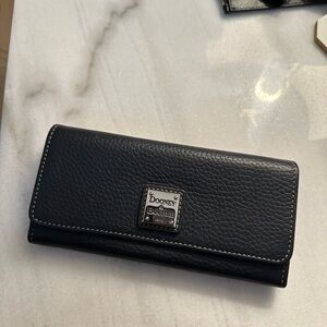 Dooney & Bourke Black Leather Wallet